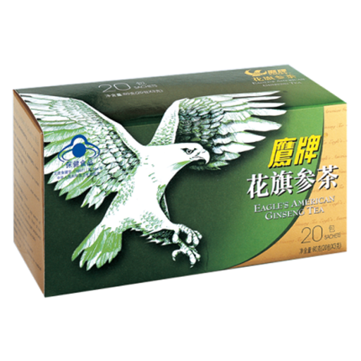 鷹牌花(huā)旗參茶 （20包普通(tong)裝(zhuang)）