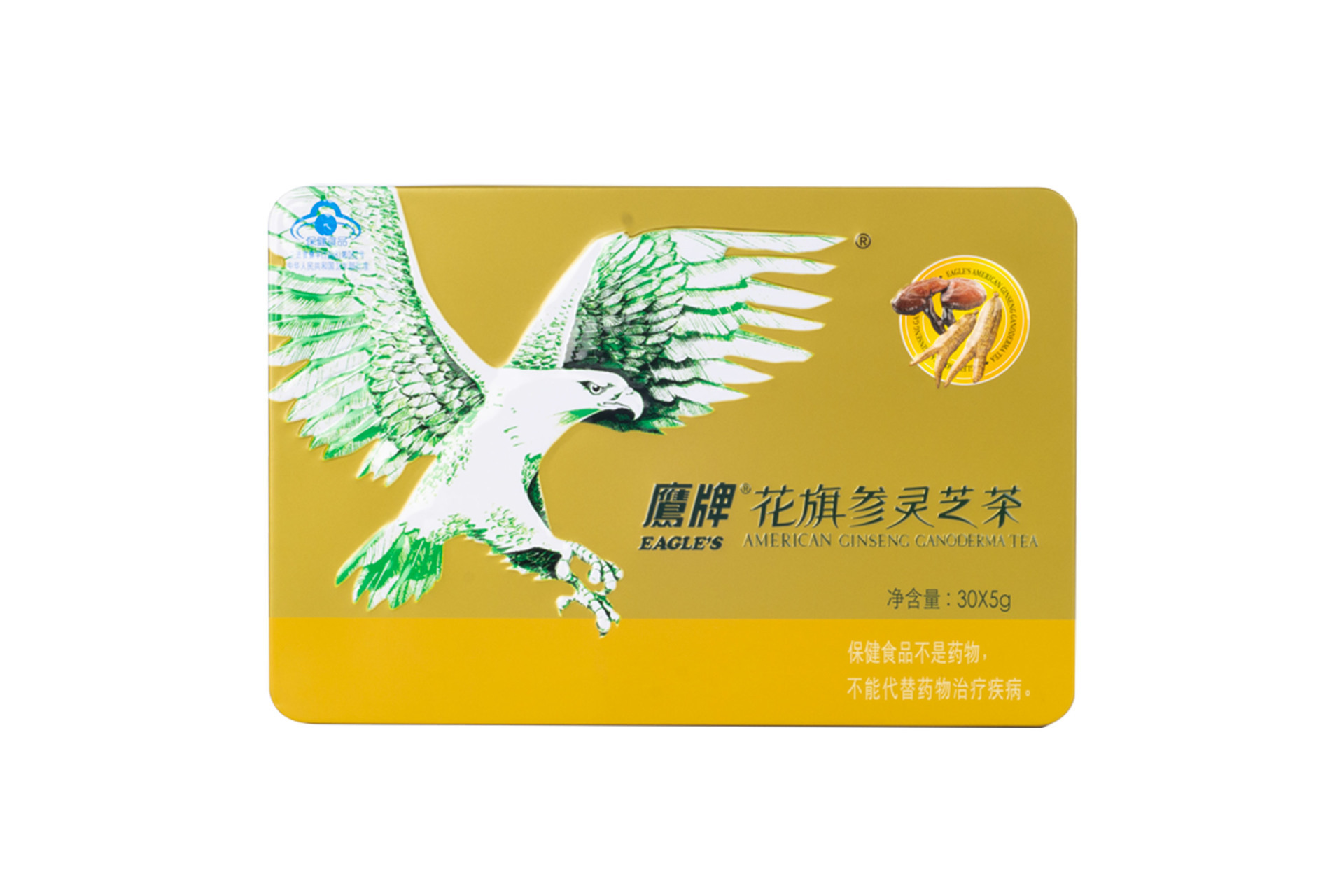 鷹牌花(huā)旗參靈(ling)芝茶